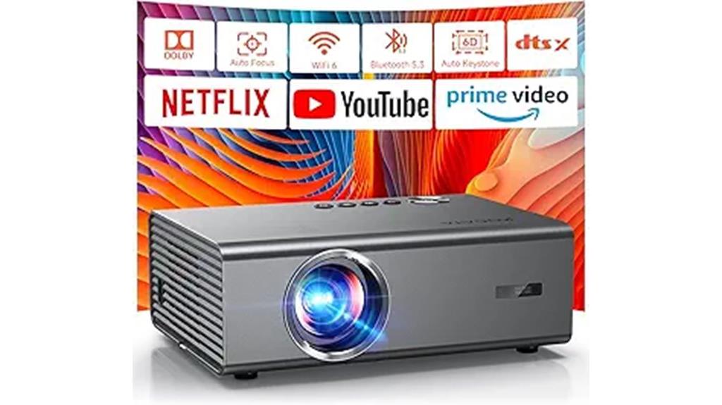 4k hdr smart projector