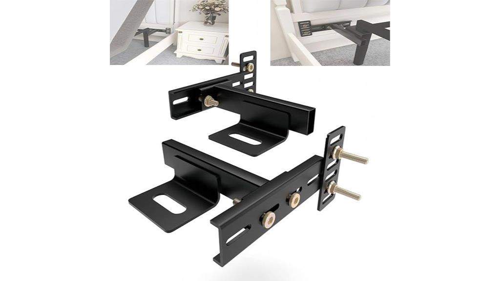adjustable bed headboard brackets