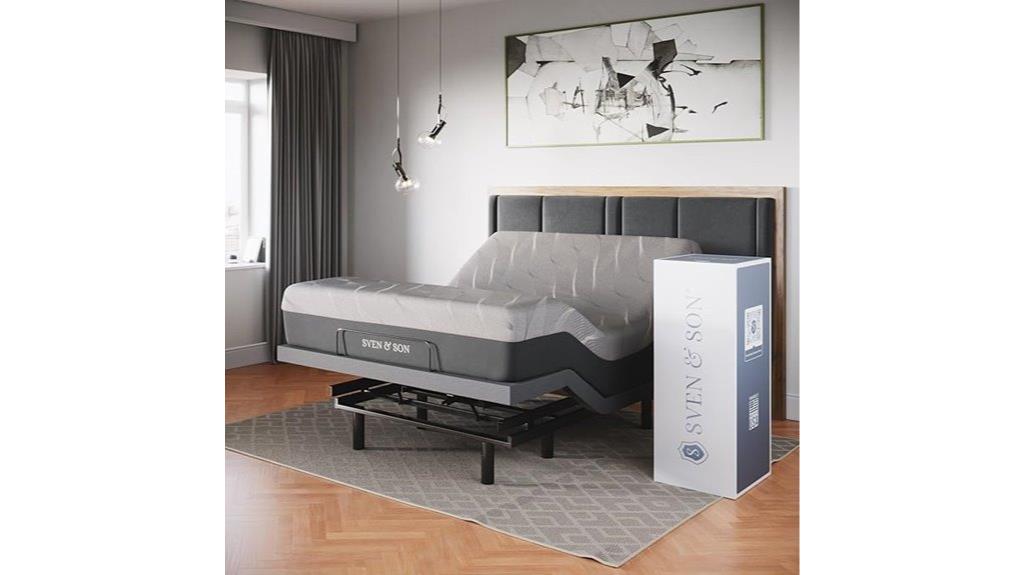 adjustable queen bed base
