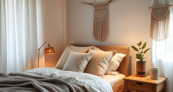 affordable tranquil bedroom decor