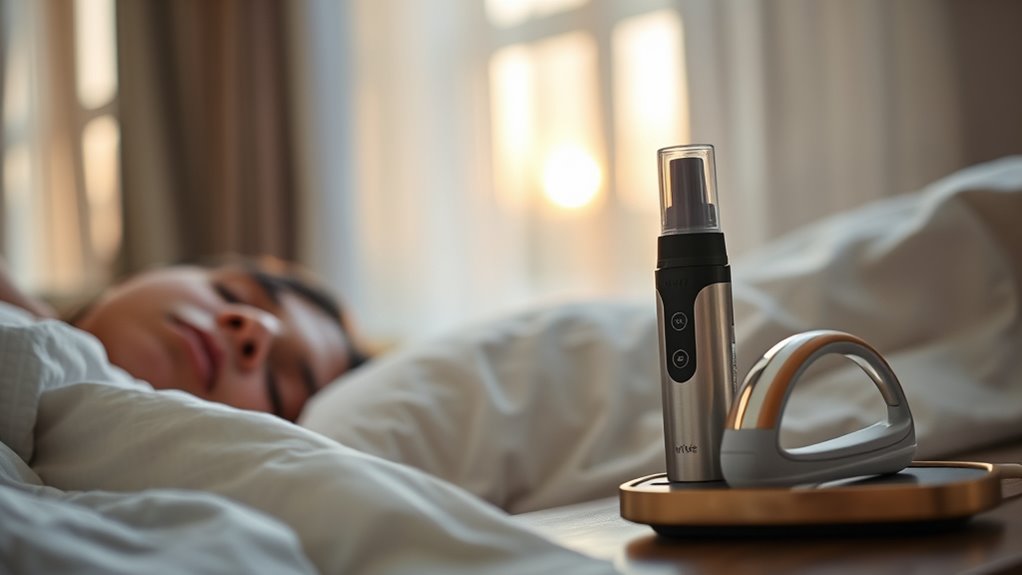 airway blockage causes vibrations