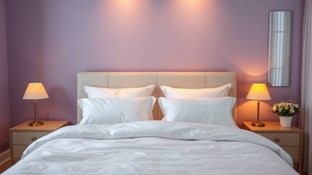 avoid harsh lighting choices