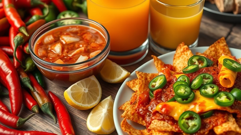 avoid spicy acidic foods