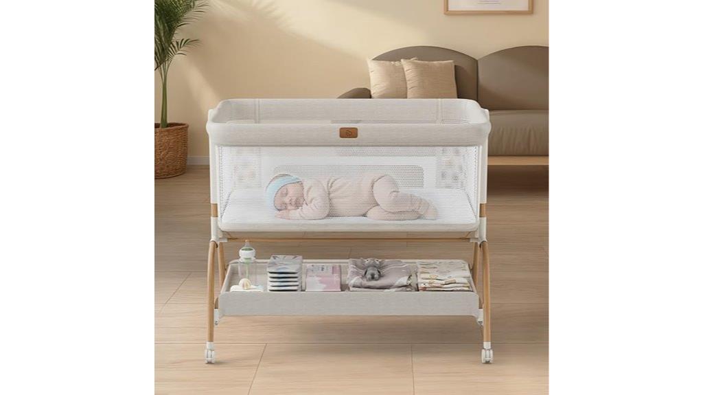 baby crib with mattress
