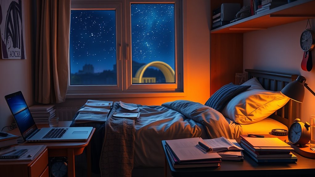 balancing study and sleep