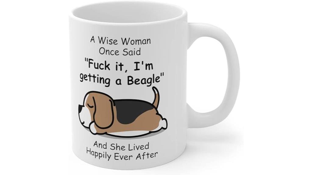 beagle dog lover mug