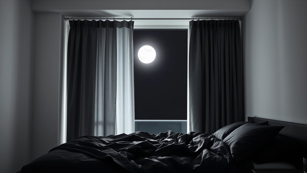 blackout curtains improve sleep