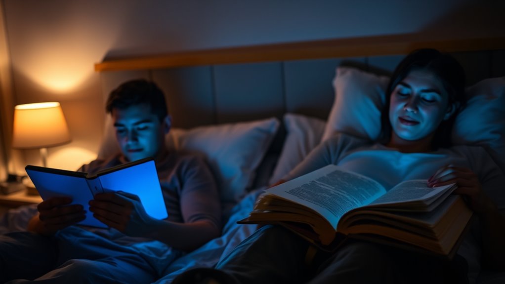 blue light disrupts sleep