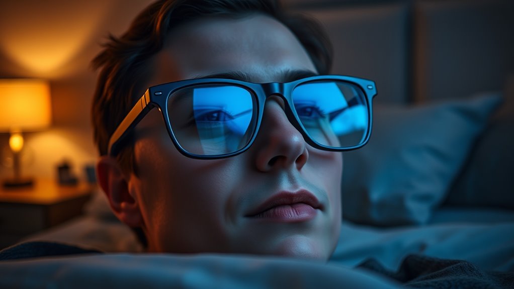 blue light improves sleep