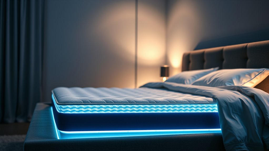 breathable gel infused cooling