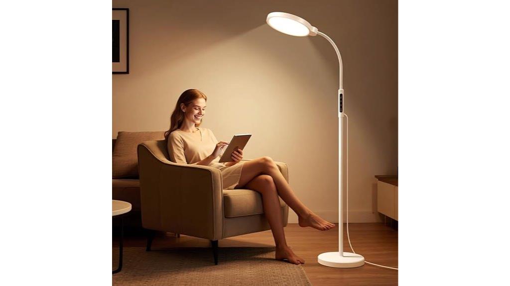 bright light therapy lamp