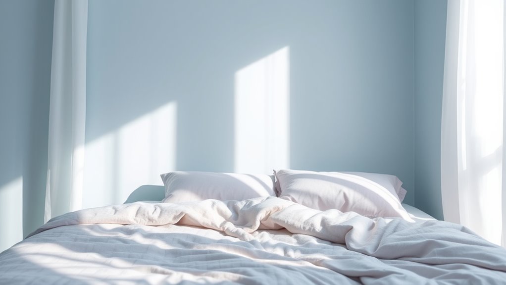 calming wall paint hues