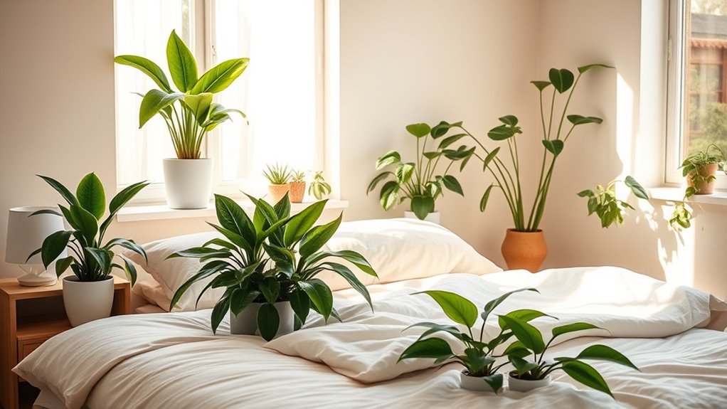 choose calming air purifying plants