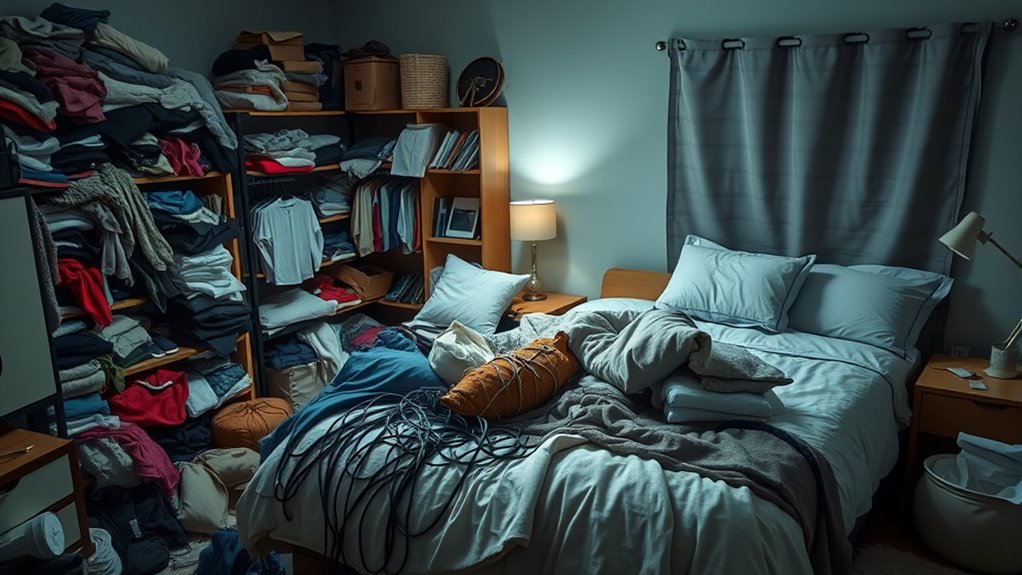 clutter free bedroom benefits