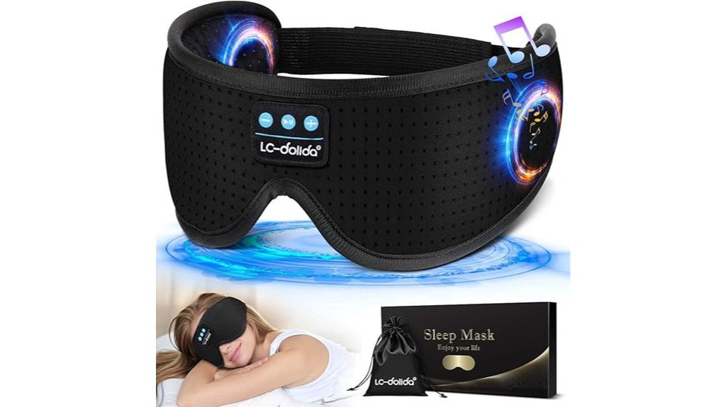 comfortable bluetooth sleep mask