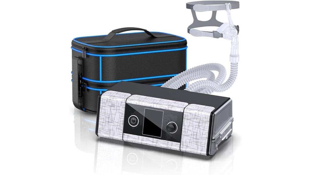 cpap ventilator with hose