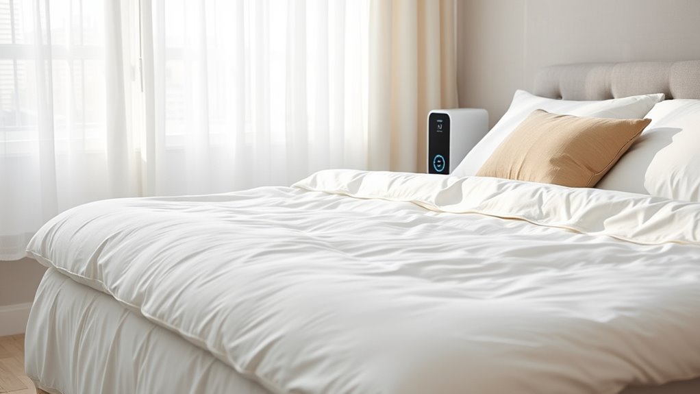 create allergy free sleep environment