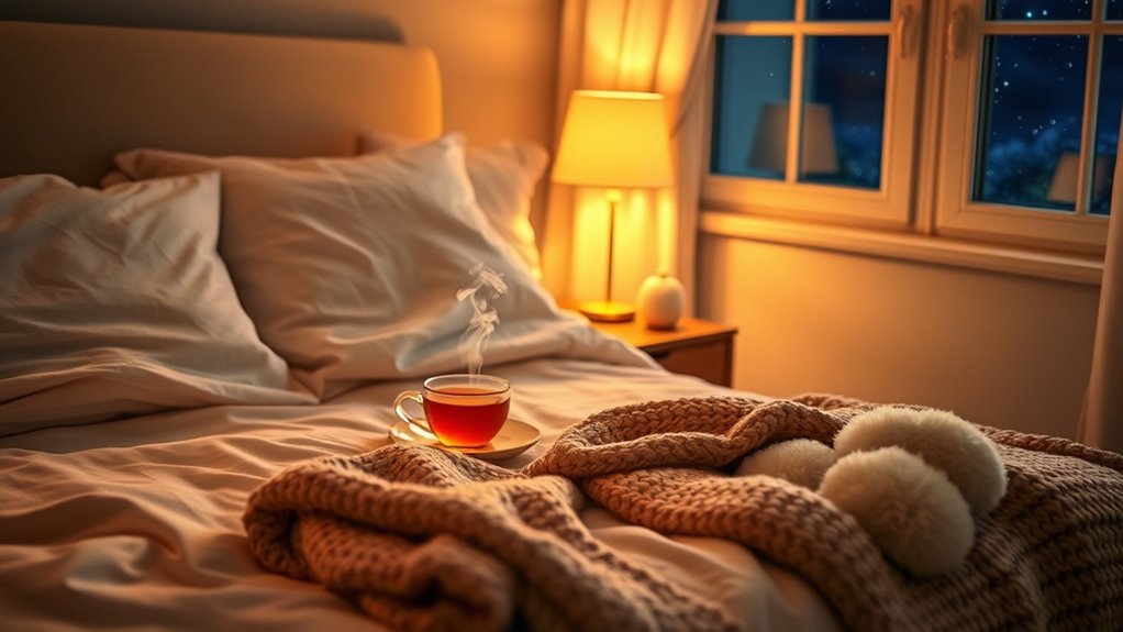 create calming bedtime environment