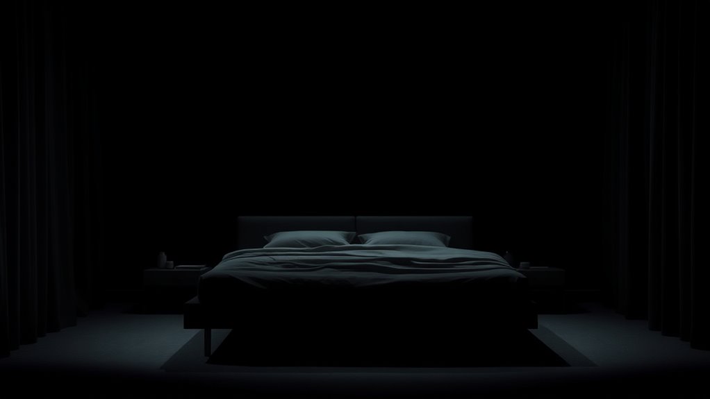 dark environment enhances sleep