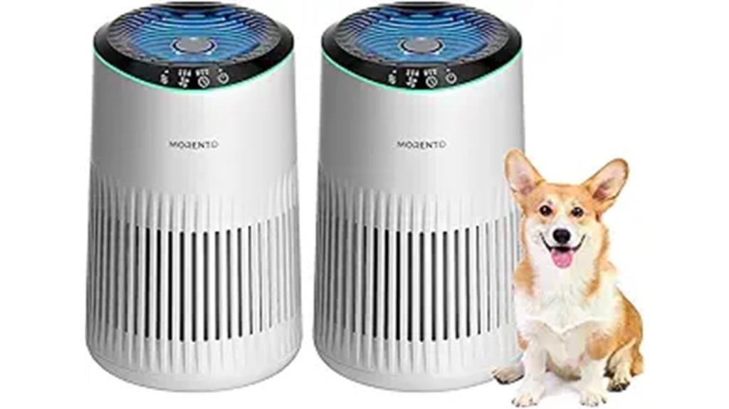 dual bedroom air purifiers