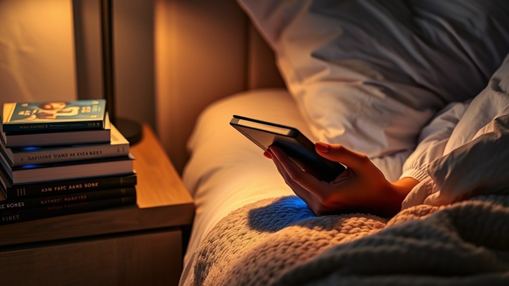 e readers impact sleep comfort