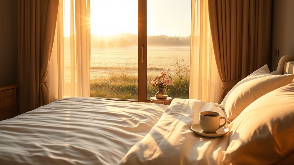 early wake up enhances sleep