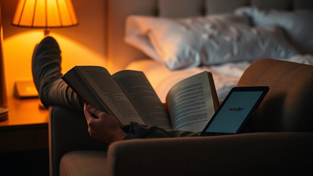 enhance sleep through reading