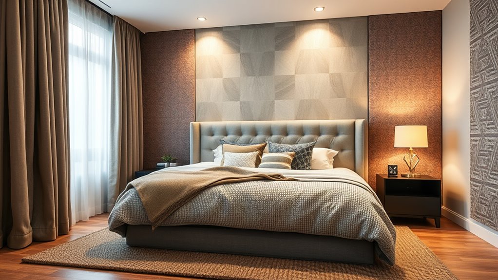 enhance soundproofing with soft furnishings