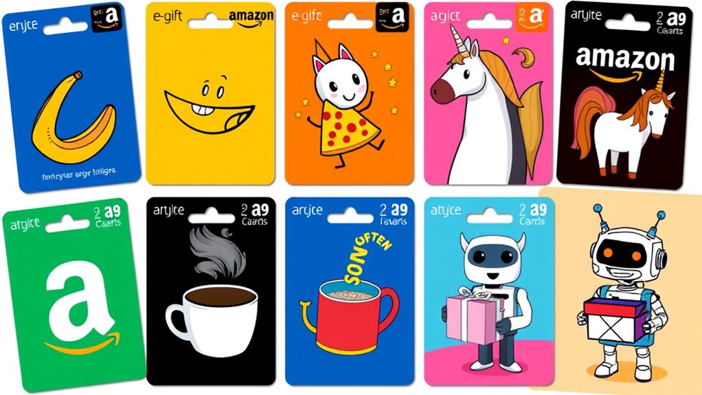 funny amazon gift card designs