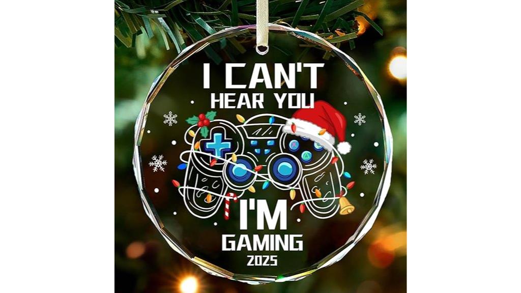 gaming christmas tree ornaments