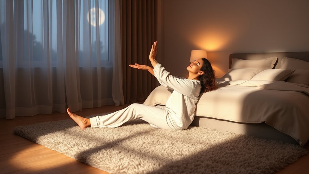 gentle yoga promotes relaxation