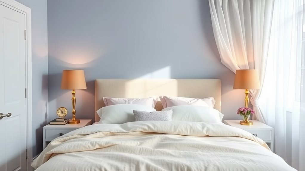 harmonious relaxing sleep environment