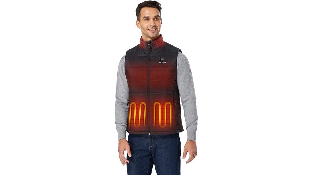 heated puffer vest