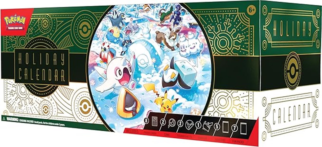 holiday pokemon tcg calendar