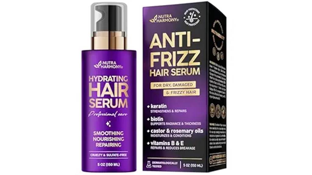hydrating serum for damaged hair