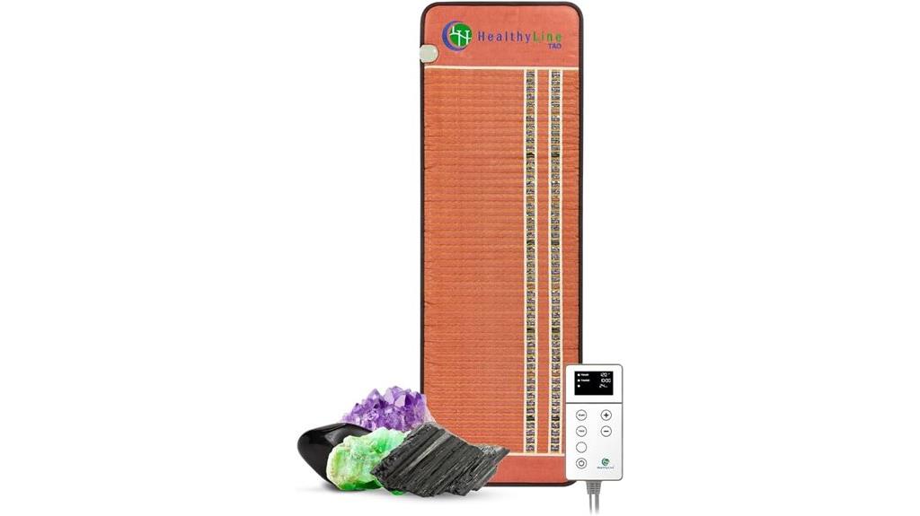 infrared gemstone heating pad