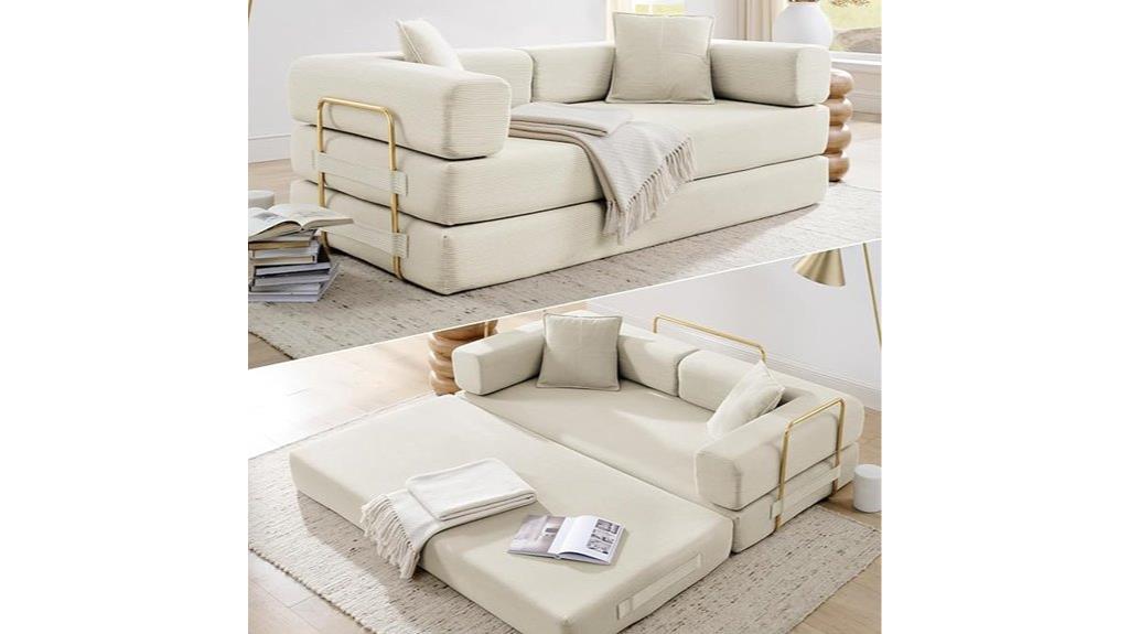 large convertible sofa bed