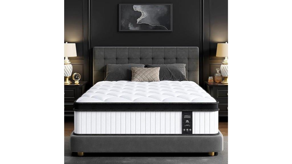 large memory foam mattress