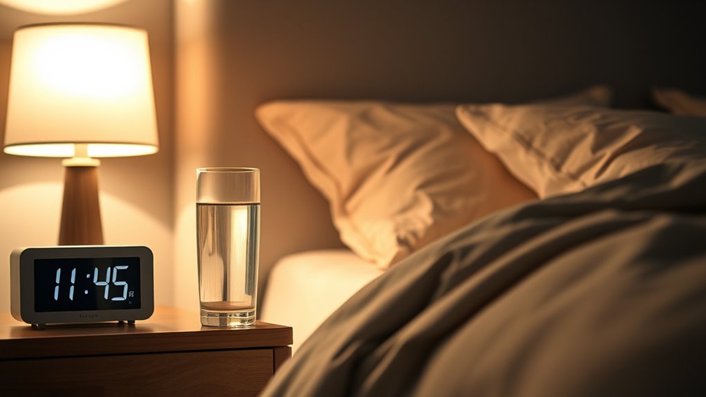 limit evening fluid intake