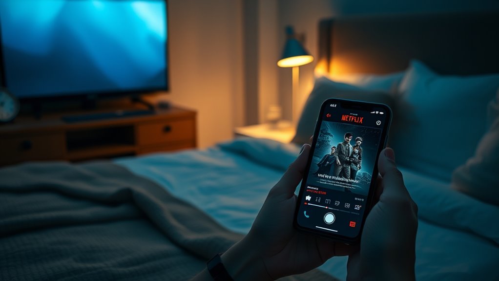 limit screen time before bed