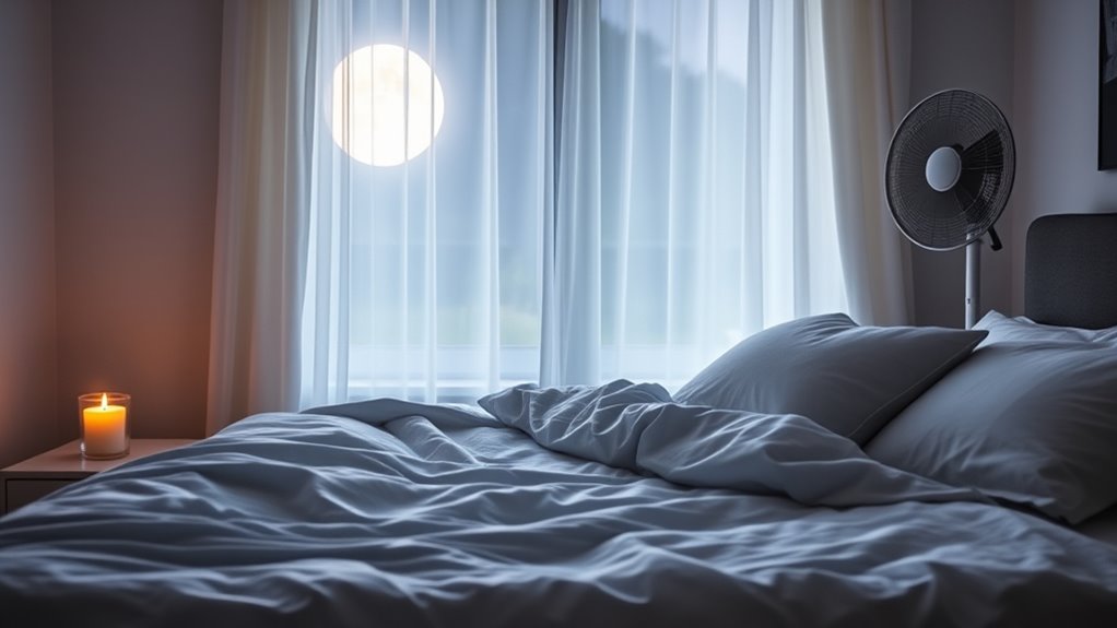 maintain cool breathable bedding