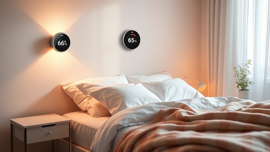 maintain ideal sleep temperature