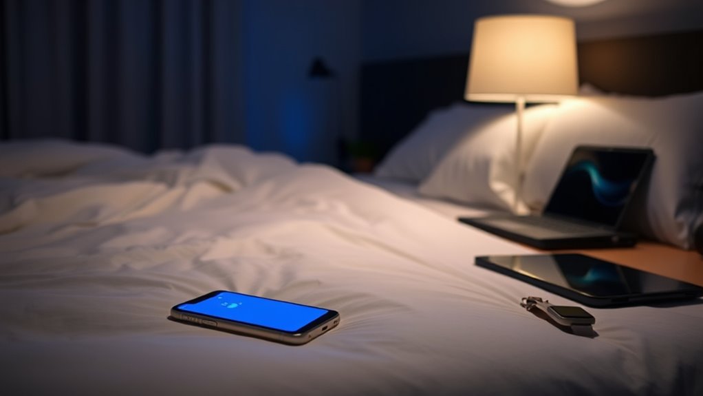 manage tech for restful sleep