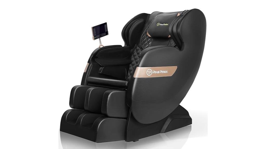 massage chair with features