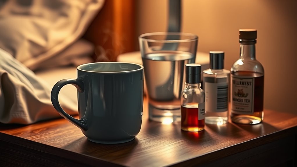 moderate caffeine and alcohol