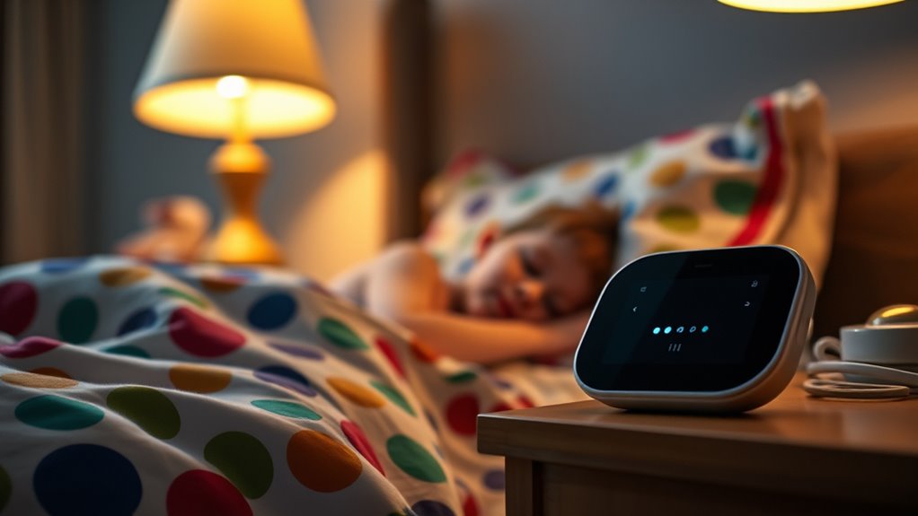 monitor and optimize child sleep
