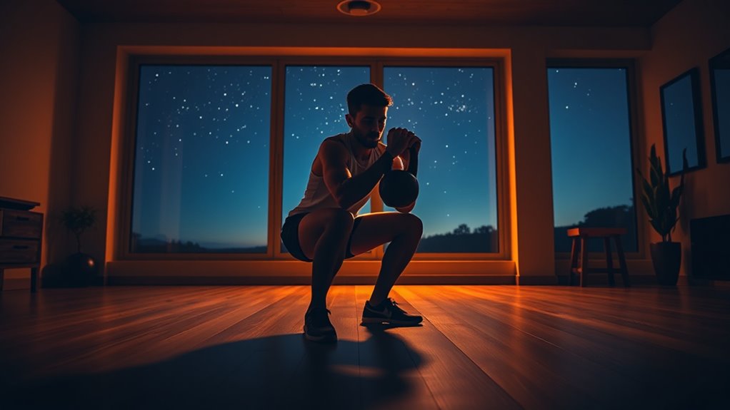 night exercise impacts sleep