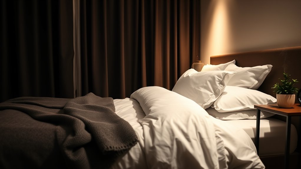 optimize sleep environment conditions