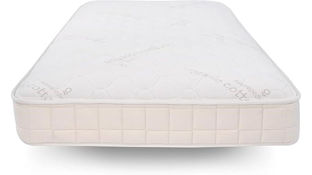 organic kids mattress dual sided