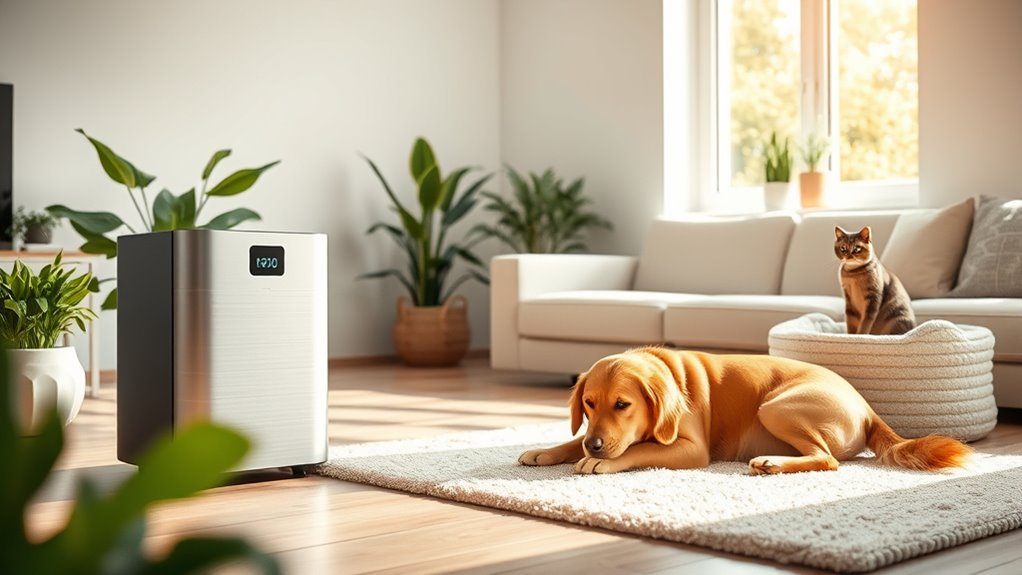 pet hair and odor filtration